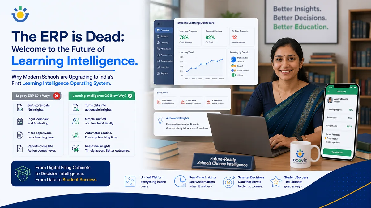 The ERP is Dead: Why Modern Schools are Upgrading to India's First "Learning Intelligence Operating System"